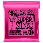 ERNIE BALL® Electric guitar line number 9, 100% authentic model Super Slinky .009 - .042 ** Made in USA **