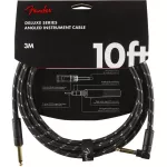 Fender® Deluxe Series Black Tweed, 3 meters, a premium golden head, 10FT Deluxe Series Instrument Cable