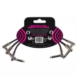 ERNIE BALL®, a flat -headed head, 6 -inch long -headed line 15.24 cm, model P06221 / 1 pack. There are 3 lines 6 "Flat Ribbon Patch C