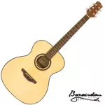 Baracuda OM-200, 41 inch acoustic guitar OM, Annes Pruz /Mahogany wood Nickel silver knob + with free gift