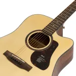 Mantic AG-1C 41-inch electric guitar, Dreadnought Cutaway shape, Sita Sprus/Okame + Free Bag & Kapo
