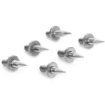 On Stage® SMS6000-P Speaker Legs, Monitor, Double Speaker stand, 24x24 cm with Studio Monitor Stands /