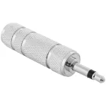 Kirlin, a large jack head, is a mono 1/4 jack. "FMALE MONO Phone Plug to 3.5mm Male Mono Mini Jack Adapter model 2620.