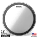 Evans™ BD22EMAD2 หนังกระเดื่อง / หนังกลองเบส 22" Heavy Weight แบบน้ำมันใส 2 ชั้น วงแหวนหนา 7 มิล + 10 มิล EMAD Bass Ba