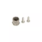 GotoH® SE780 Open Gear 06m-L3R3-XN Guitar knob, airy guitar, vintage silver, vintage head, Zinc X-Nickle-Tuni