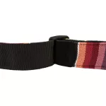 Fender® Sonoran Strap guitar sash For airy/electricity/bass 2 inches wide and braided cotton material The end of the genuine leather strap has a fender logo **