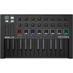 Arturia® Minilab MKII MIDI Controller, a 25 keyboard, can connect to USB/MIDI per foot Switch. Supports PC/MAC + free Ableton Live Lite & USB *