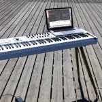 Arturia® Keylab 88 MKII MIDI CONTROLLER HAMMER-AATION Keyboard 16 PAD/ 9 Fader/ 9 Rotary + Free USB & ABLETON LITE LITE ** Center insurance
