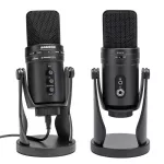 Samson® G-Track Pro ไมค์คอนเดนเซอร์ USB เป็นทั้งไมค์และออดิโออินเตอร์เฟสในตัวเดียวกัน รับเสียงได้ 3 รูปแบบ มีฟังก์ชันมิก