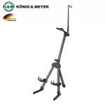 K&M® 15530 Violin Stand ขาตั้งไวโอลิน แบบฐาน 3 ขา ปรับความสูงได้ 36 - 57 ซม. ปรับขนาดแท่นวางได้ พับเก็บได้ Model 15530