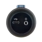 TASCAM® TM-250U, USB condenser microphone, suitable for recording, live streaming, cast, with Mute button, headphones, + free standpoint & body.