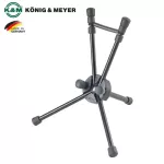 K&M® 14355 Saxophone Stand »Saxxy« ขาตั้งแซกโซโฟน ขาตั้งโซปราโนแซกโซโฟน สูง 18.8 ซม. พับเก็บได้ Model 14355-000-55 +