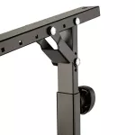 K&M® 18811 Stacker with a 2nd floor keyboard for the K&M keyboard stand 18800, 18810, 18820, high adjustment 26.2 - 37.