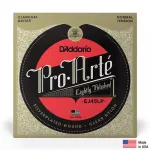 D'Addario® EJ45LP Pro-Arté Nylon สายกีตาร์คลาสสิค แบบพรีเมียม ระดับมืออาชีพ สายเหล็กสีเงิน ไนลอนใส ของแท้ 100% Normal
