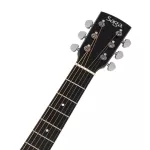 SAGA® SF850CE 41 inch electric guitar, Dreadnough shape, Top Solid Spruce with Fishman + Free Girl Bag