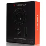 Thronmax® Expert Mount P2 Legs, Catching Mike Shock Mount, made of metal, adjusting up to 180 degrees + free 5/8 inch spiral converter.