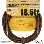 Fender® Paramount Acoustic Instrument Cable Deluxe Series, a premium jackstart For airy, especially the golden head 24k + free strap