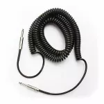 D'Addario® PW-30BK, a 30-foot-long-length jack, coil / 9.14 meters-Coiled Instrument Cable ** Designed and Engineered in USA **