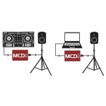 Samson® MCD2 Pro Stereo Passive Direct Box