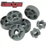 Wedgie WCW001 ตัวรองแฉ ตัวรองฉาบ แบบยางพิเศษ / 1 แพ็คมี 7 ตัว  Cymbal Washers Kit ** Made in USA **
