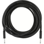 Fender® 7.5 meter jackpot cable, straight/straight head, Genuine Pro Series 7.5M/25FT Instrument Cable/Straight-Strai