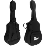 Gibson กระเป๋ากีตาร์โปร่ง สำหรับกีตาร์ขนาด 39-41 นิ้ว บุฟองน้ำอย่างหนา 20 มิล ระบบซิบคู่ มีช่องเก็บของด้านหน้า ใส่ได้ทุก