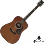 Mantic AG-380, 40 inch guitar, Dreadnough shape, Mahogany wood, whole coating + free bag & kapok & pick