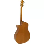 Mantic OM-1C, airy guitar, 40 inches, concave neck, OM, spruce/okme coated + free bag & kapo & pic