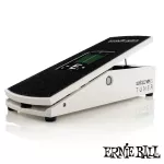 ERNIE Ball® VPJR Tuner Volume Pedal, 2in1 foot step, switch & built -in strap There is a touch screen display.