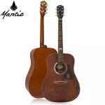 Mantic GT-1D, 41 inch acoustic guitar, Dreadnough style, Angle Mandrus/Cherry Wood + Free Bag & Kapo & Pi