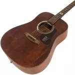 Mantic GT-1D, 41 inch acoustic guitar, Dreadnough style, Angle Mandrus/Cherry Wood + Free Bag & Kapo & Pi