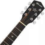 Mantic GT-1D, 41 inch acoustic guitar, Dreadnough style, Angle Mandrus/Cherry Wood + Free Bag & Kapo & Pi