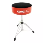CMC® CM-DT900 / SEAT900 Red, Round Drum Chair Covered with velvet above Good twist legs, double chopsticks