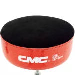 CMC® CM-DT900 / SEAT900 Red, Round Drum Chair Covered with velvet above Good twist legs, double chopsticks