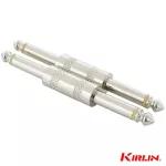 Kirlin 2631 x2P Patch Cable สายพ่วงเอฟเฟค หัวพ่วงเอฟเฟค แบบโลหะ 1 แพ็ค มี 2 ตัว