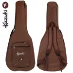 Kazuki กระเป่ากีตาร์โปร่ง 41 นิ้ว บุฟองน้ำหนา 12 มิล มีที่สะพายหลัง Soul Series รุ่น DCKZ-SOUL12MM Acoustic Guitar Gig