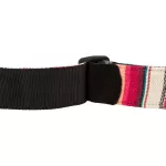 Fender® Sonoran Strap guitar sash For airy/electricity/bass 2 inches wide and braided cotton material The end of the genuine leather strap has a fender logo **