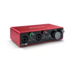 Focusrite® Scarlett 2i2 3rd Gen ออดิโออินเทอร์เฟส ตัวต่อกีตาร์เข้าคอม แบบ 2 Channel ช่องเสียบแบบ Combo XLR + แถมฟรีโปร