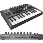 Arturia® Microbrute Synthesizer ซินธิไซเซอร์ ไซส์มินิ 25 คีย์ ระบบ Monophonic Analog + แถมฟรีอแดปเตอร์ & สาย Patch **ประ