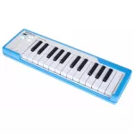 Arturia® Microlab Midi Controller, a hint keyboard, a 25-key controller, pressing-light, has a Modulation/Pitch Wheel3 + button.