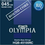 Olympia® HQB -45100RC, 4 guitar lines, Nickel Wound, HQ series 100% Round Core, 0.045 - 0.0100