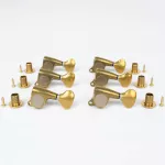 GotoH® SGS510Z Stardard S5-L6-XG Gold guitar knob, golden electric guitar, electric head cover, S5 Zinc X-Gold-Left-Sided Tun