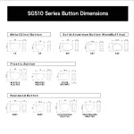 GotoH® SGS510Z Stardard S5-L6-XG Gold guitar knob, golden electric guitar, electric head cover, S5 Zinc X-Gold-Left-Sided Tun