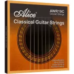 Alice® AWR19C-N, classic guitar line, Normal Tension, carbon/nylon, gold tendon strap