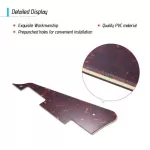 Rasvone LPP10 ปิ๊กการ์ดเลสพอล ปิ๊กการ์ดกีตาร์ไฟฟ้า ทรง Les Paul พร้อมอุปกรณ์ติดตั้ง - Les Paul Pickguard Bracket with In