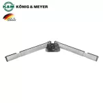 K&M® 18865 Support Arm Strap, Stand, Keyboard Series »Spider Pro« Adjustable rod size Can support up to 35 kg of weight,