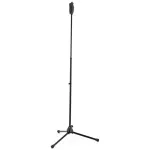K&M® 25680 Microphone Stand, a microphone stand, microphone 3 -legged single stalk, adjustable 110 - 182 cm. Can be folded. Model.