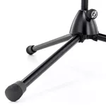 K&M® 25680 Microphone Stand, a microphone stand, microphone 3 -legged single stalk, adjustable 110 - 182 cm. Can be folded. Model.