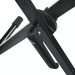 K&M® 18930 Keyboard Stand ขาตั้งคีย์บอร์ด แบบก้านเดียวตัว X ปรับสูงได้ 59.4 - 96.4 ซม. รองรับน้ำหนักได้มากถึง 50 กก. พับ