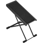 K&M® 14670 GUITAR FOOT Stool Footrest, who plays a good guitar foot with a height adjustment of 6 heights 11.9 - 26.4